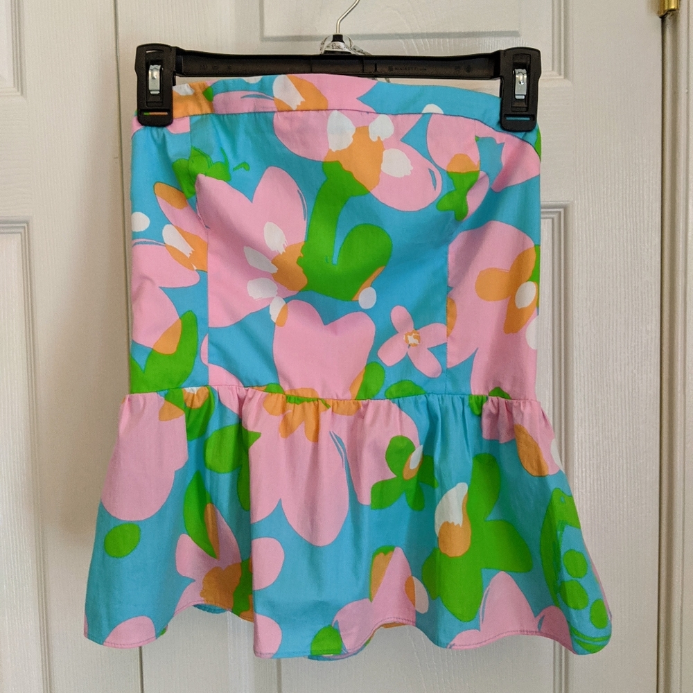 NEW Lilly Pulitzer Strapless Top